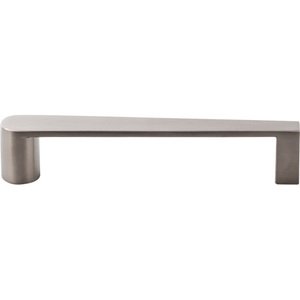 Top Knobs - Stainless Steel - 5 1/16" Centers Pull in Brushed Stainless Steel