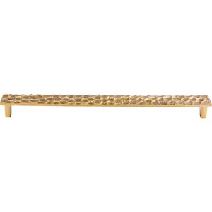 Top Knobs - Cobblestone - 12 9/16" Centers Pull in Brass