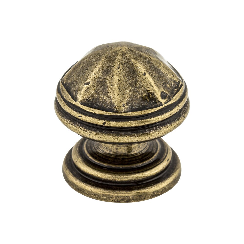 London 1 1/4" Diameter Mushroom Knob in German Bronze