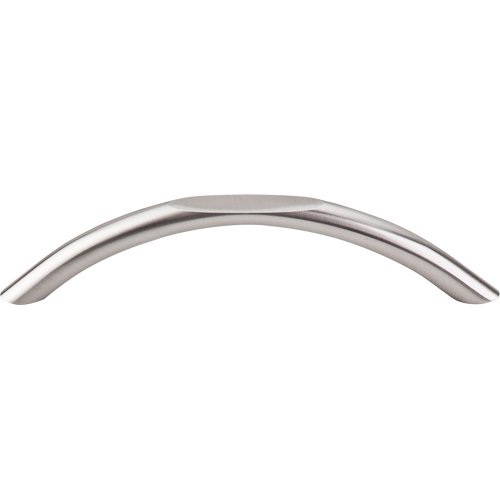 Curved 5 1/16" Centers Arch Pull in Brushed Satin Nickel