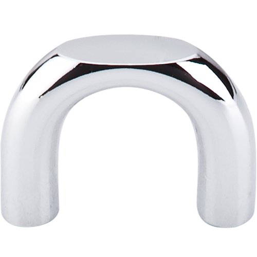 Curved 1 1/4" Centers Arch Pull in Polished Chrome