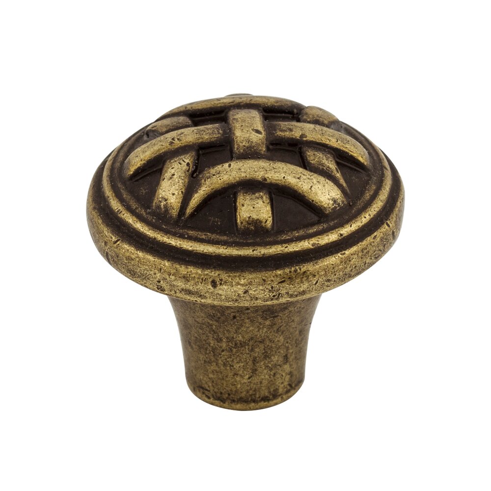 Celtic 1" Diameter Mushroom Knob in German Bronze