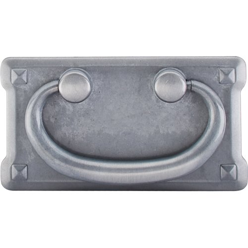 Mission Plate Handle 3" Centers in Pewter Light