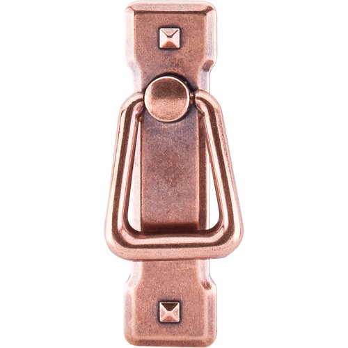 Mission Ring Handle W/ Backplate 2 1/4" Centers Old English Copper