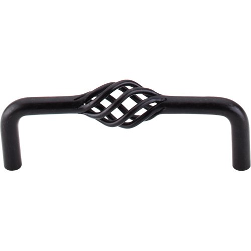 Medium Twisted Wire D Handle in Patine Black