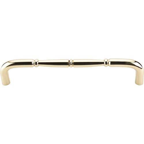 Oversized 12" Centers Door Pull in Polished Brass 12 3/4" O/A