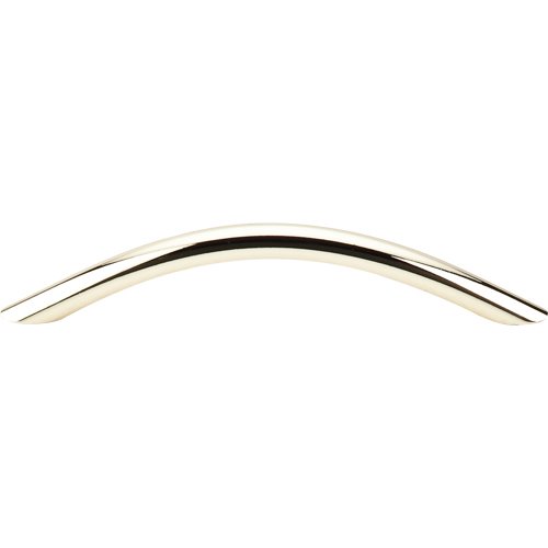 Curved Wire 5 1/16" Centers Arch Pull in Polished Brass