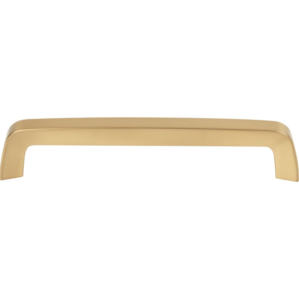Tapered Bar 6 5/16" Centers Arch Pull in Honey Bronze