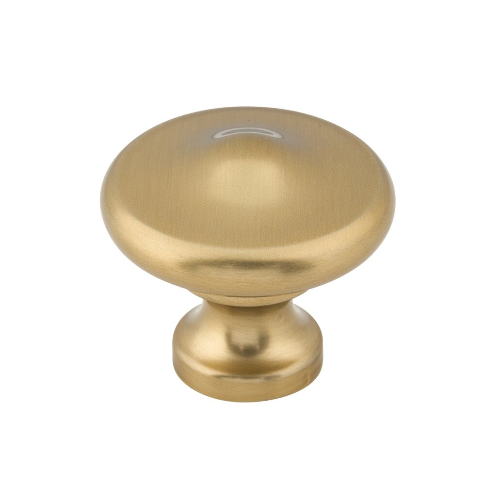 Peak 1 5/16" Diameter Mushroom Knob in Honey Bronze