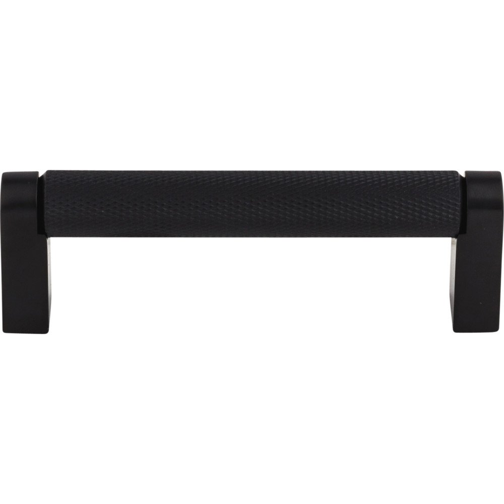 Amwell 3 3/4" Centers Bar Pull in Flat Black