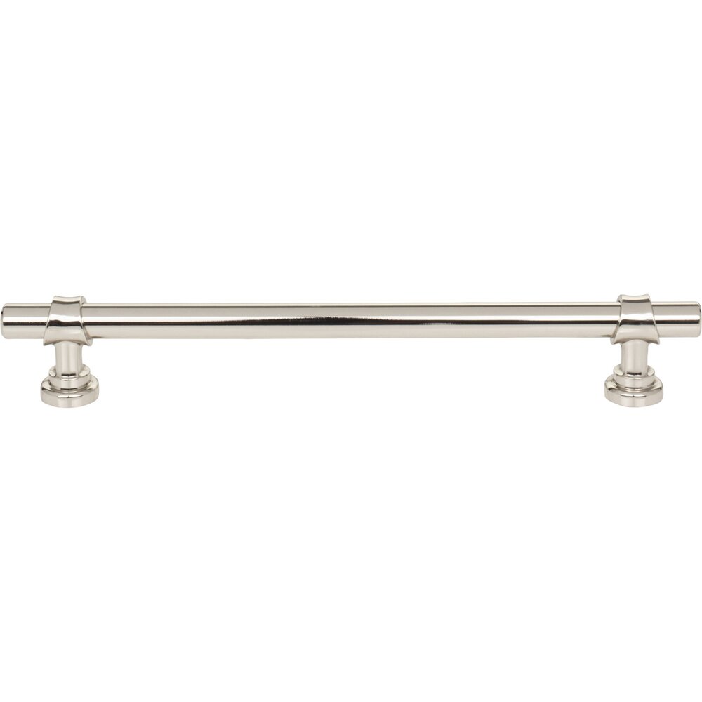 Bit 7 9/16" Centers Bar Pull in Polished Nickel