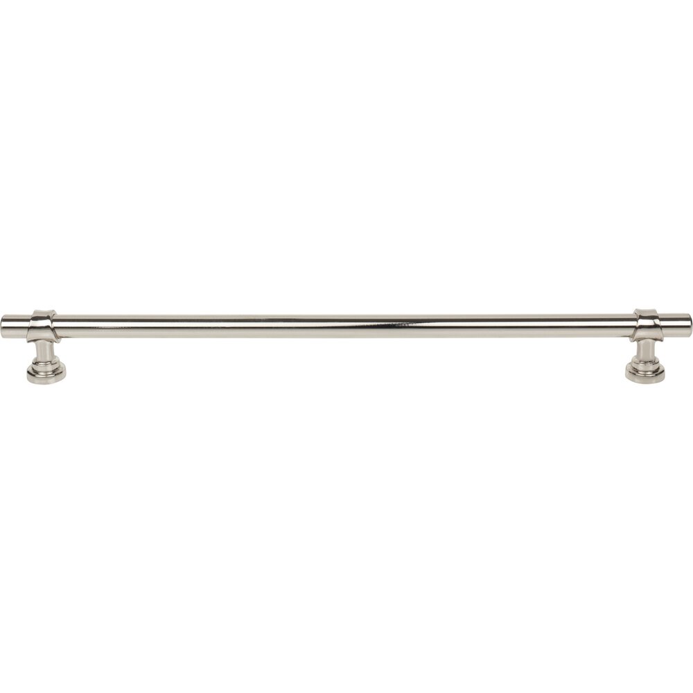 Bit 12" Centers Bar Pull in Polished Nickel