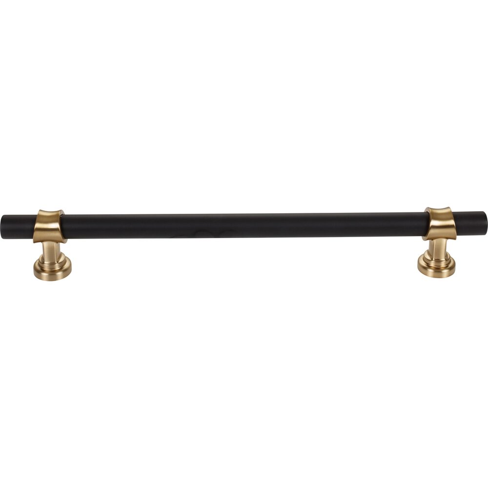 Bit 12" Centers Appliance Pull in Flat Black and Honey Bronze