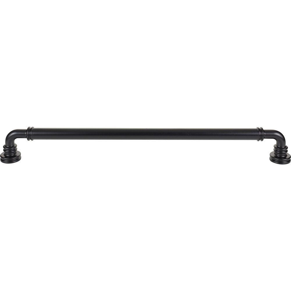Cranford Appliance Pull 18" Centers in Flat Black