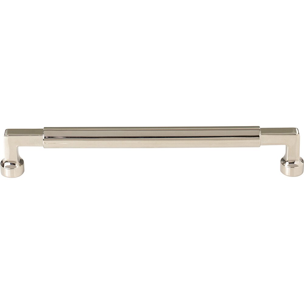 Cumberland 7 9/16" Centers Bar Pull in Polished Nickel