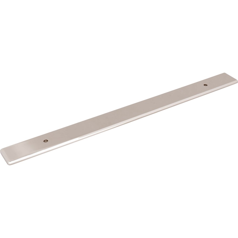 Radcliffe 12" Centers Backplate In Polished Nickel