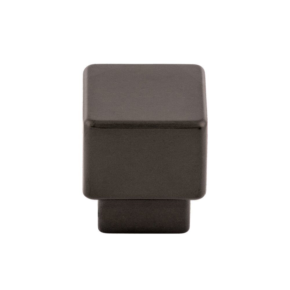 Tapered 1" Long Square Knob in Ash Gray
