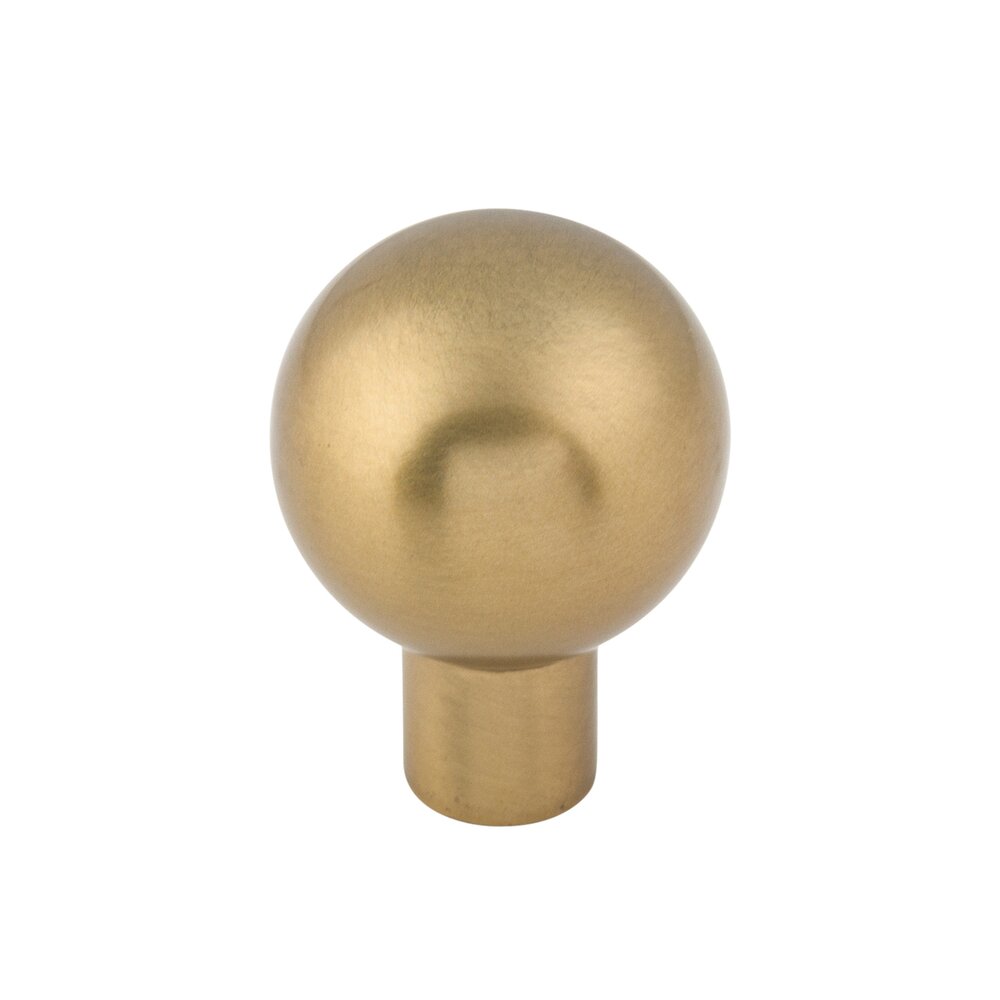 Brookline 7/8" Diameter Mushroom Knob in Honey Bronze