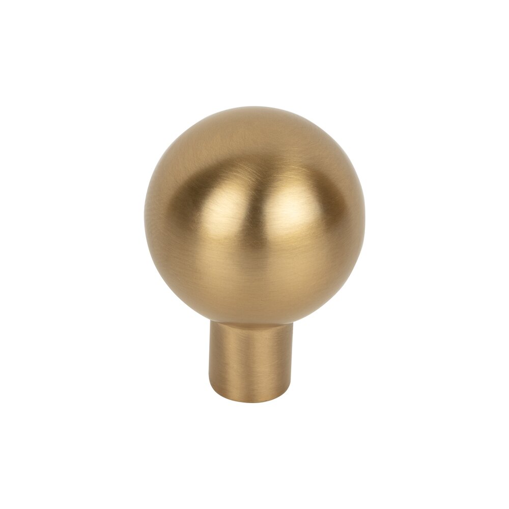 Brookline 1" Diameter Mushroom Knob in Honey Bronze