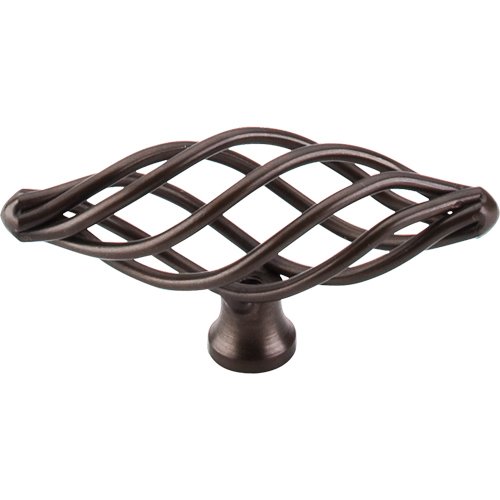 Medium Oval Twist Knob in Oil Rubbed Bronze