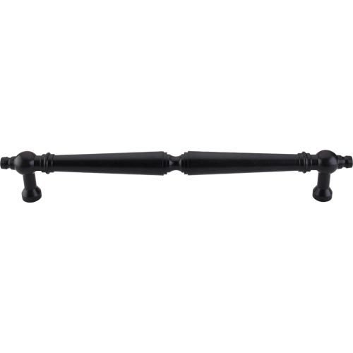 Oversized 12" Centers Door Pull in Patine Black 14" O/A