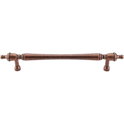 Oversized 12" Centers Door Pull in Old English Copper 16 1/8" O/A