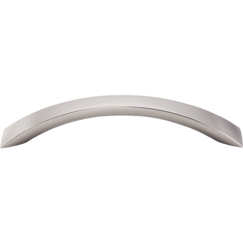 Crescent Flair 5 1/16" Centers Arch Pull in Brushed Satin Nickel