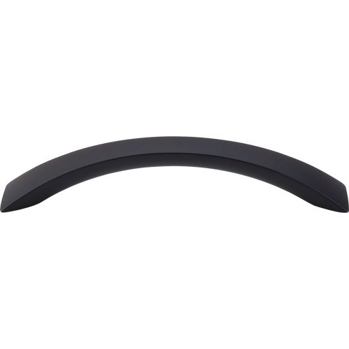 Crescent Flair 5 1/16" Centers Arch Pull in Flat Black