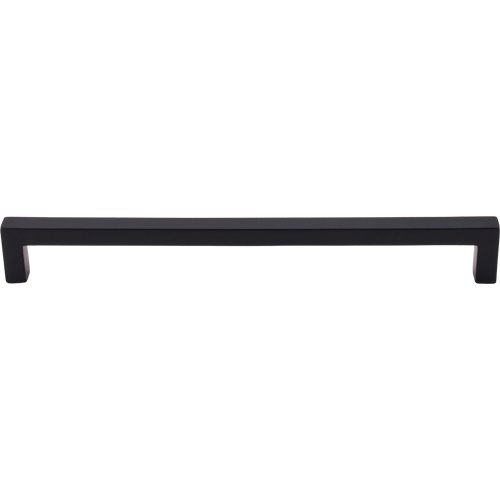 Square Bar 8 13/16" Centers Bar Pull in Flat Black