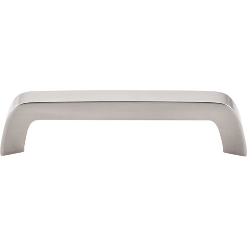 Tapered Bar 5 1/16" Centers Arch Pull in Brushed Satin Nickel