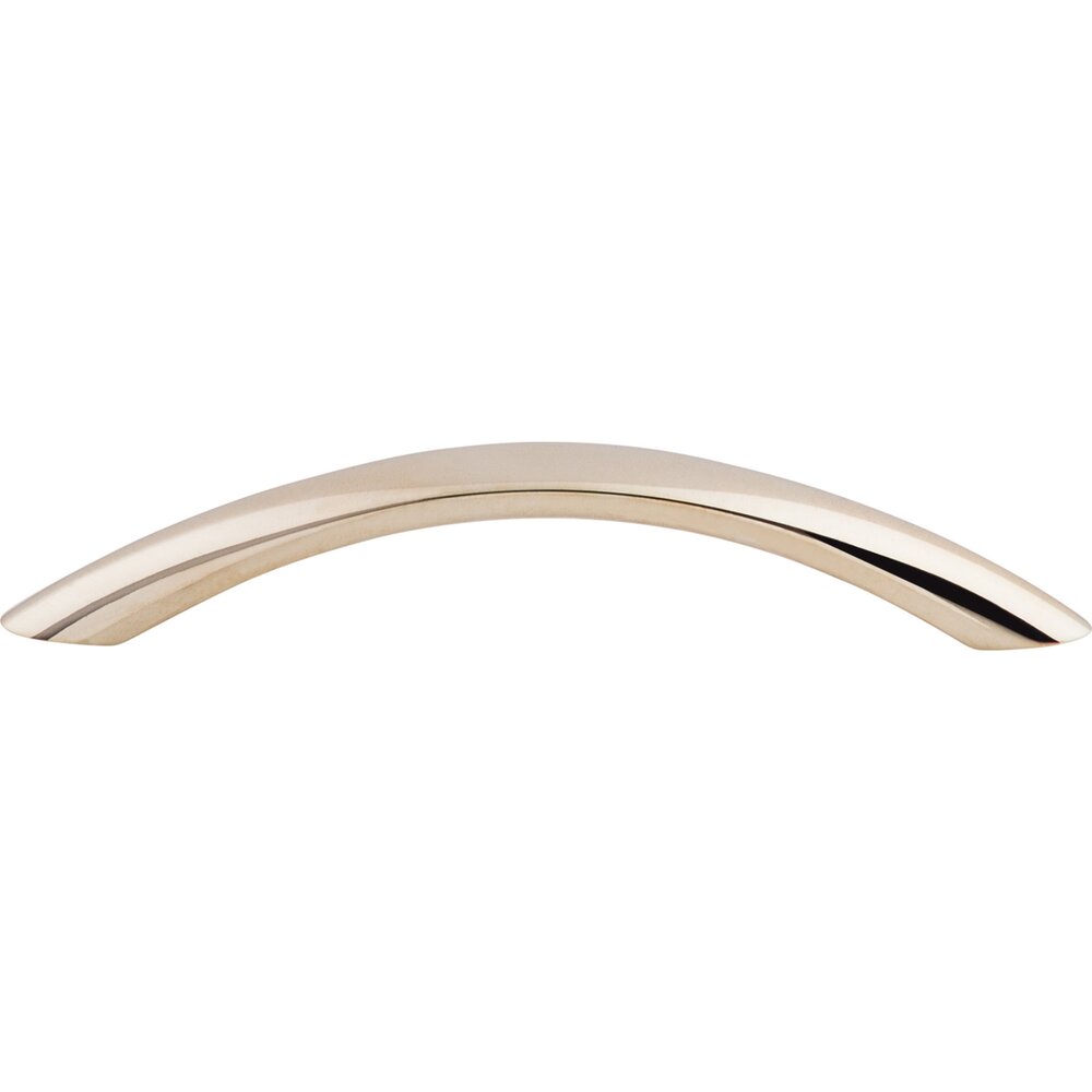 Bow 5 1/16" Centers Arch Pull in Polished Nickel