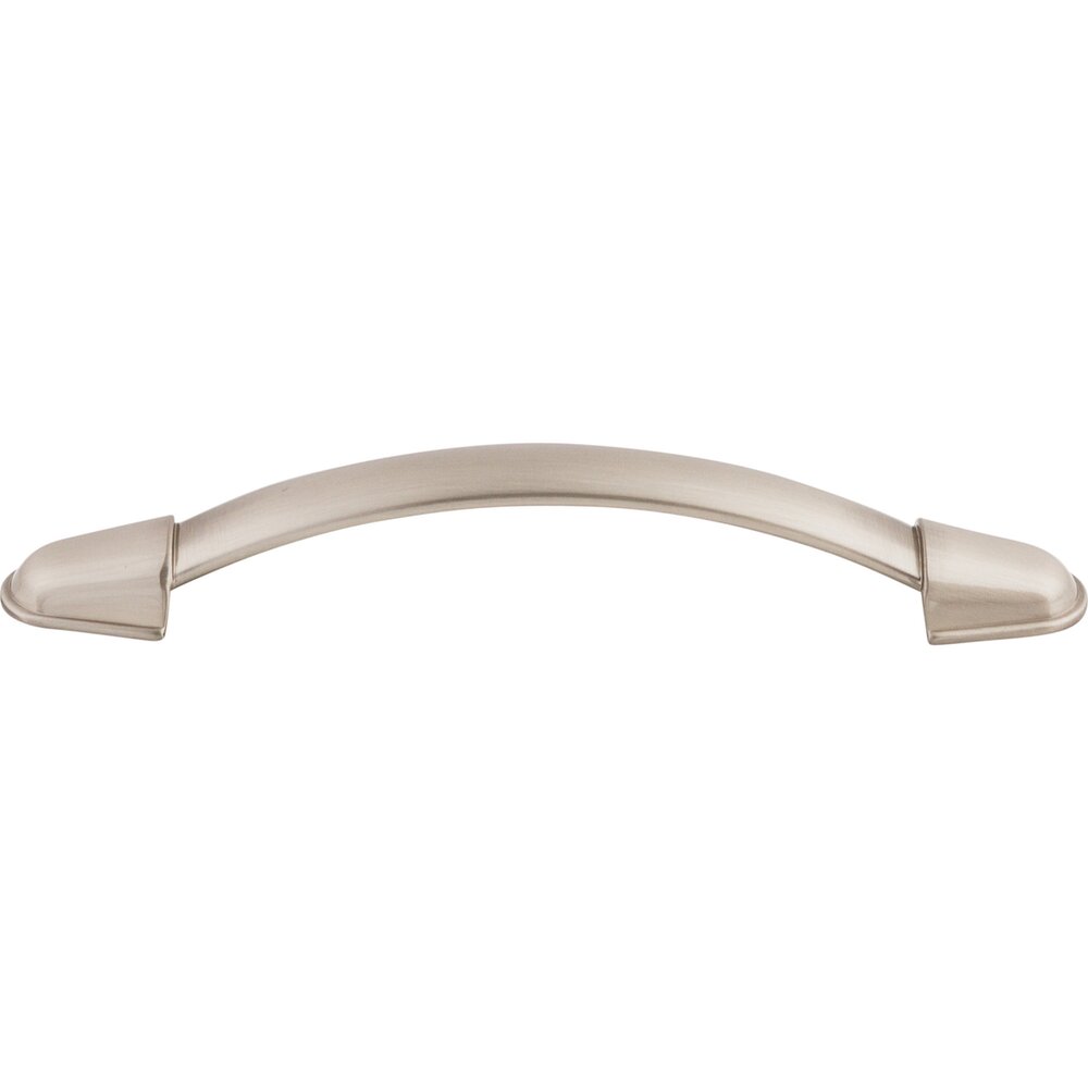 Buckle 5 1/16" Centers Arch Pull in Brushed Satin Nickel