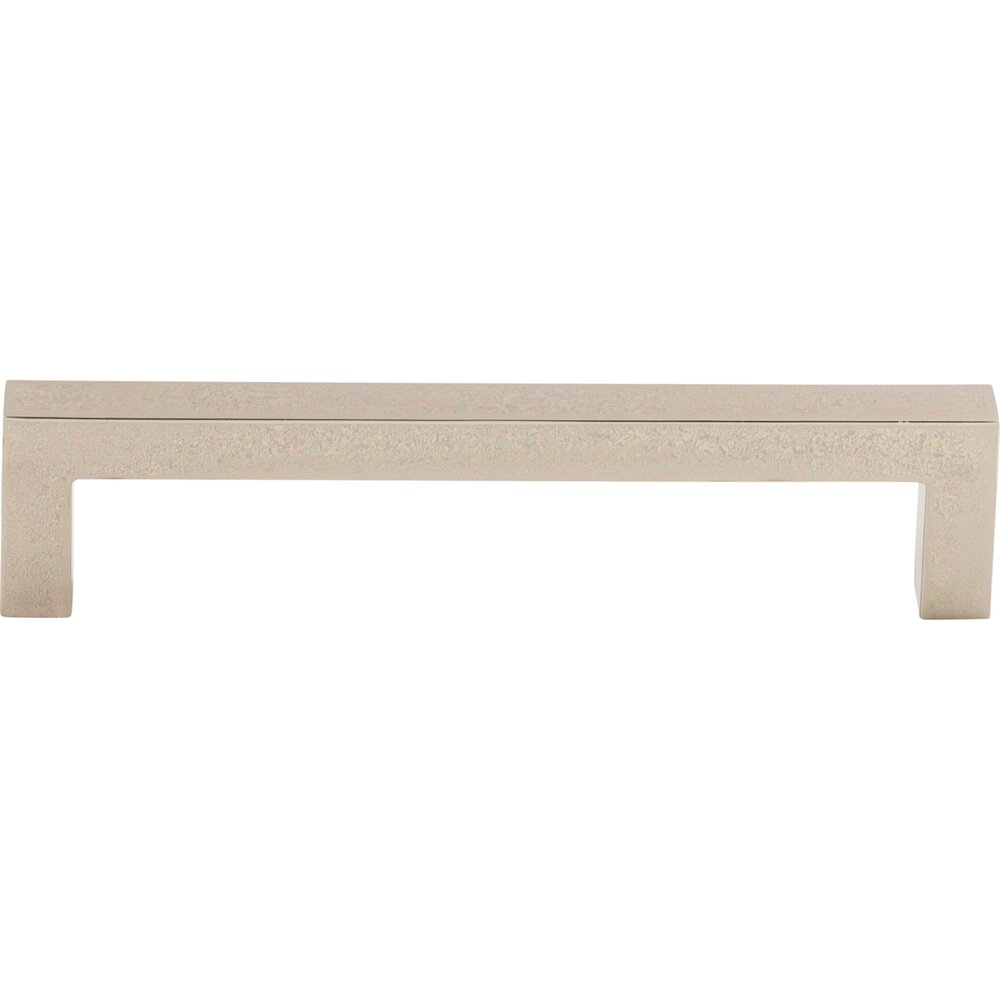 Square Bar 5 1/16" Centers Bar Pull in Polished Nickel