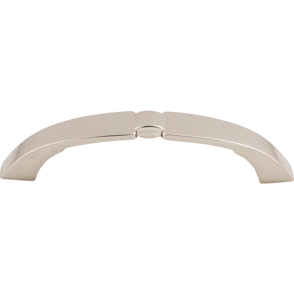 Lida 3 3/4" Centers Arch Pull in Polished Nickel
