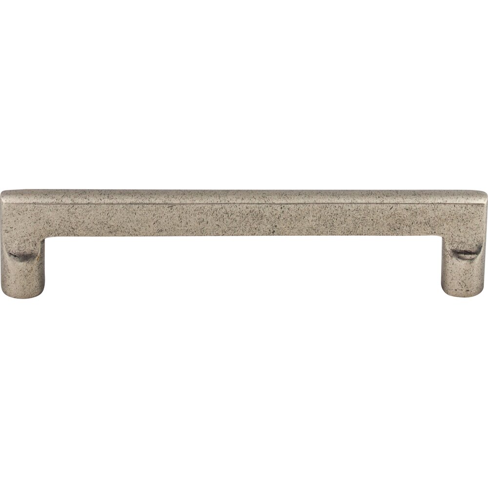 Aspen Flat Sided 6" Centers Bar Pull in Silicon Bronze Light
