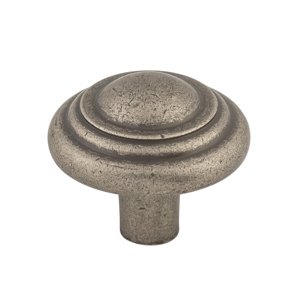 Aspen Button 1 3/4" Diameter Mushroom Knob in Silicon Bronze Light