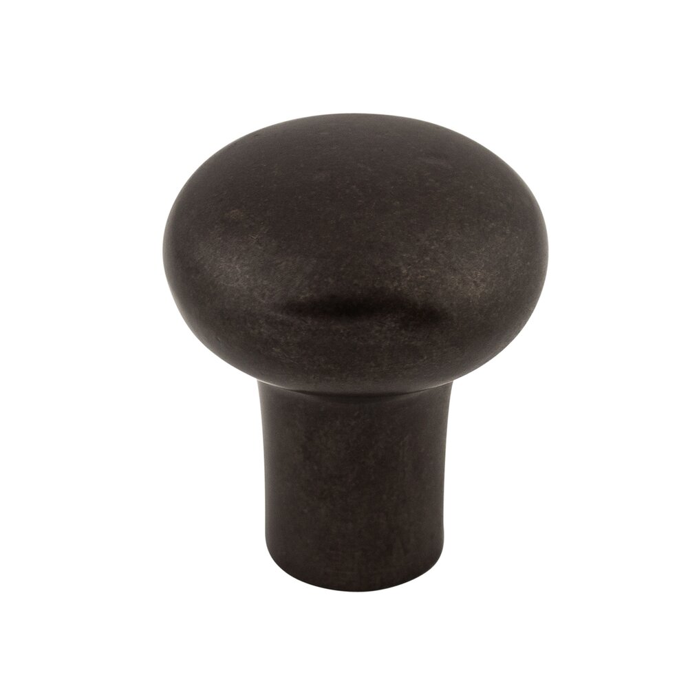 Aspen Round 1 1/8" Diameter Mushroom Knob in Medium Bronze