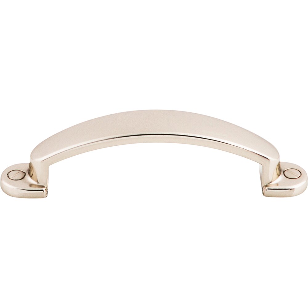 Arendal 3" Centers Arch Pull in Polished Nickel