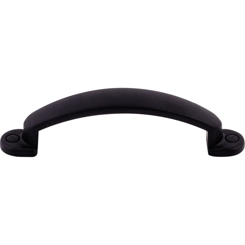 Arendal 3" Centers Arch Pull in Flat Black