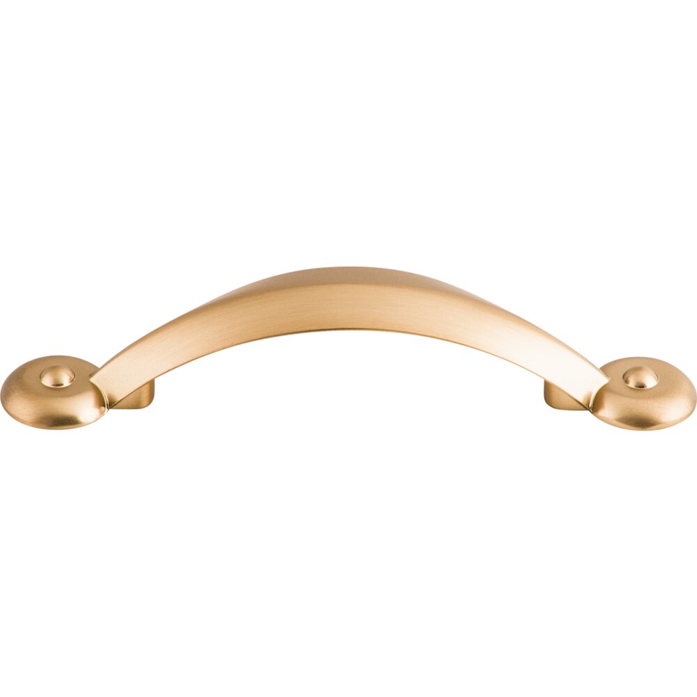 Angle 3" Centers Arch Pull in Brushed Bronze