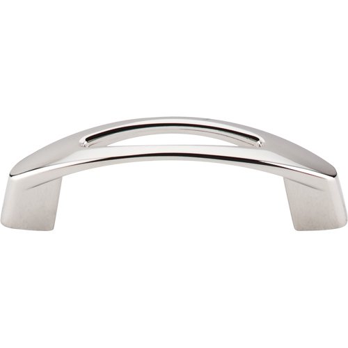 Verona 3" Centers Arch Pull in Polished Nickel