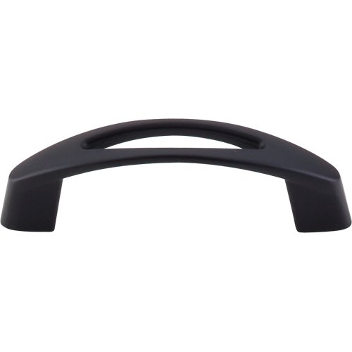 Verona 3" Centers Arch Pull in Flat Black