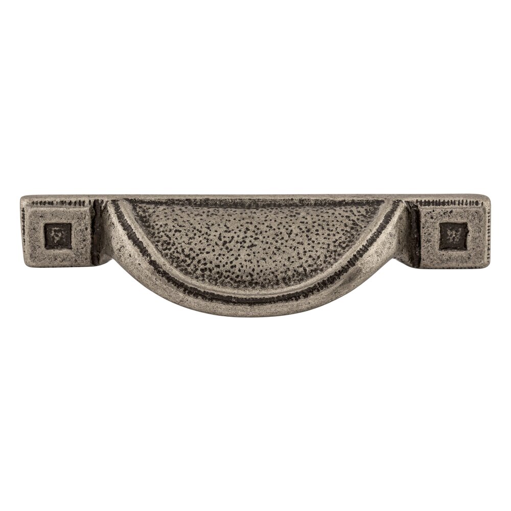 Inset Cup 2 1/2" Centers Cup Pull in Cast Iron
