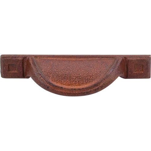 2 1/2" (64mm) Centers Cup Pull in True Rust
