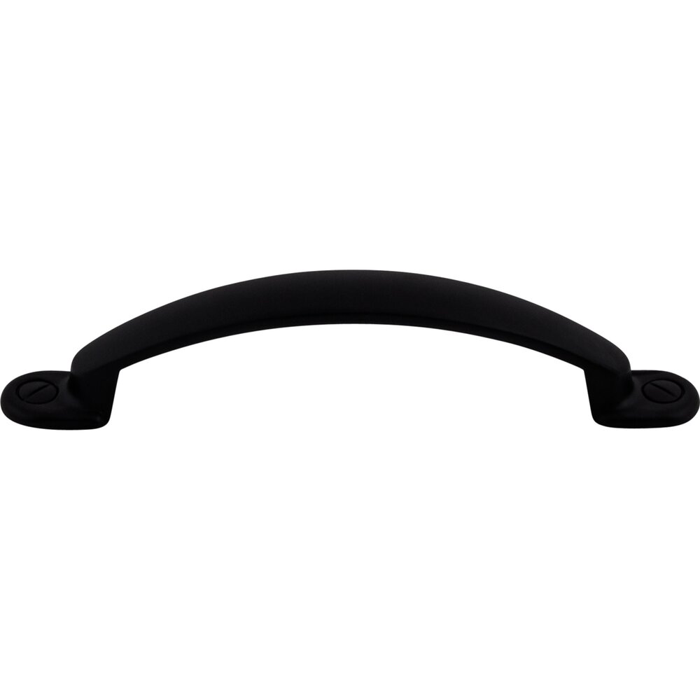 Arendal 3 3/4" Centers Arch Pull in Flat Black