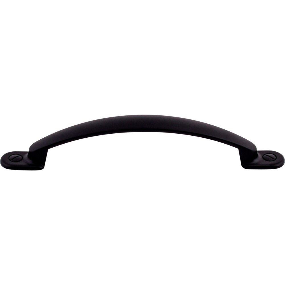 Arendal 5 1/16" Centers Arch Pull in Flat Black