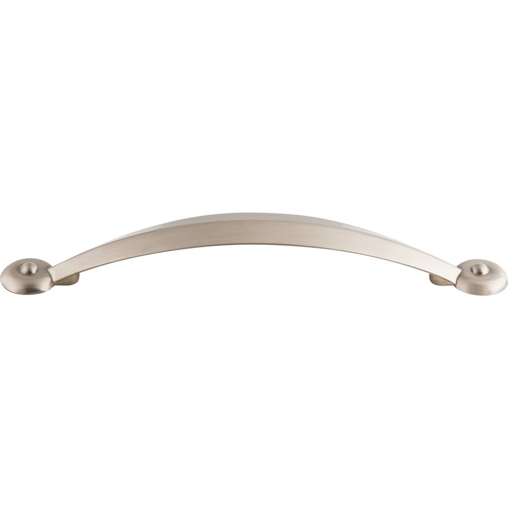 Angle 5 1/16" Centers Arch Pull in Brushed Satin Nickel