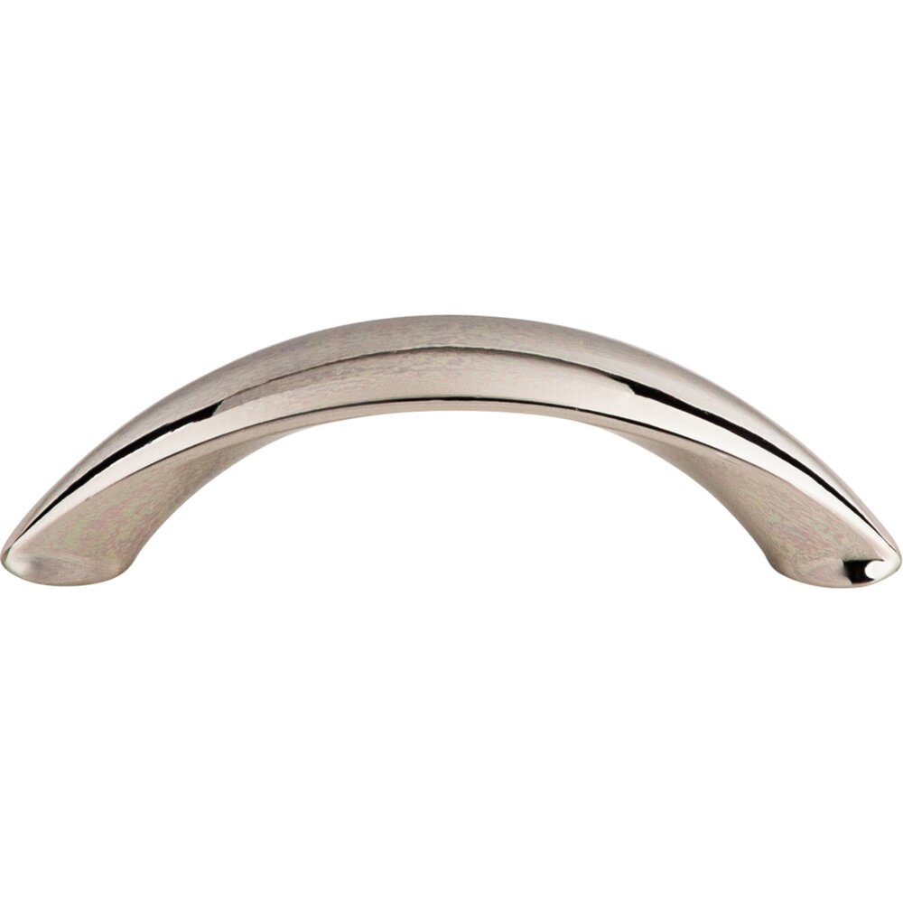 Arc 3" Centers Arch Pull in Polished Nickel