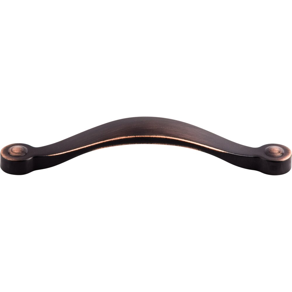 Saddle 5 1/16" Centers Arch Pull in Tuscan Bronze