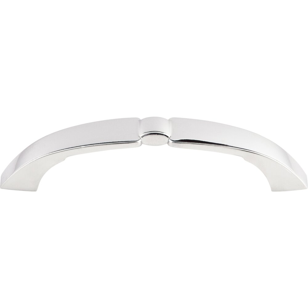 Lida 3 3/4" Centers Arch Pull in Polished Chrome